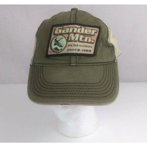 Gander Mtn. We Live Outdoors Since 1960 Unisex Mesh Back Adjustable Baseball Cap